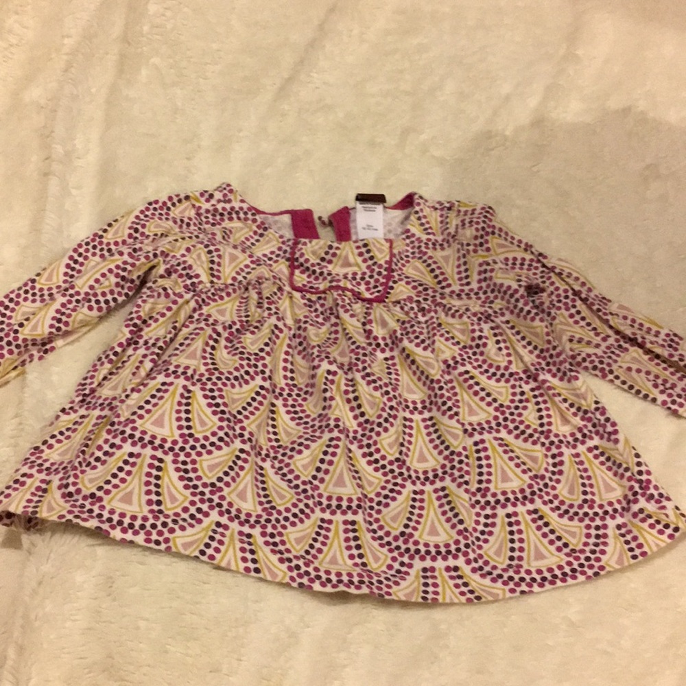 Tea collection tunic top